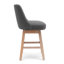 Tabouret de comptoir pivotant et pivotant 26 po Breann-1778450325