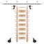 Échelle de roue amovible en bois 7,06 pi Red Oak-517074367-517074357-517074360