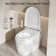Advanced Smart Toilet with Multiple Functions for Hygienic Comfort
