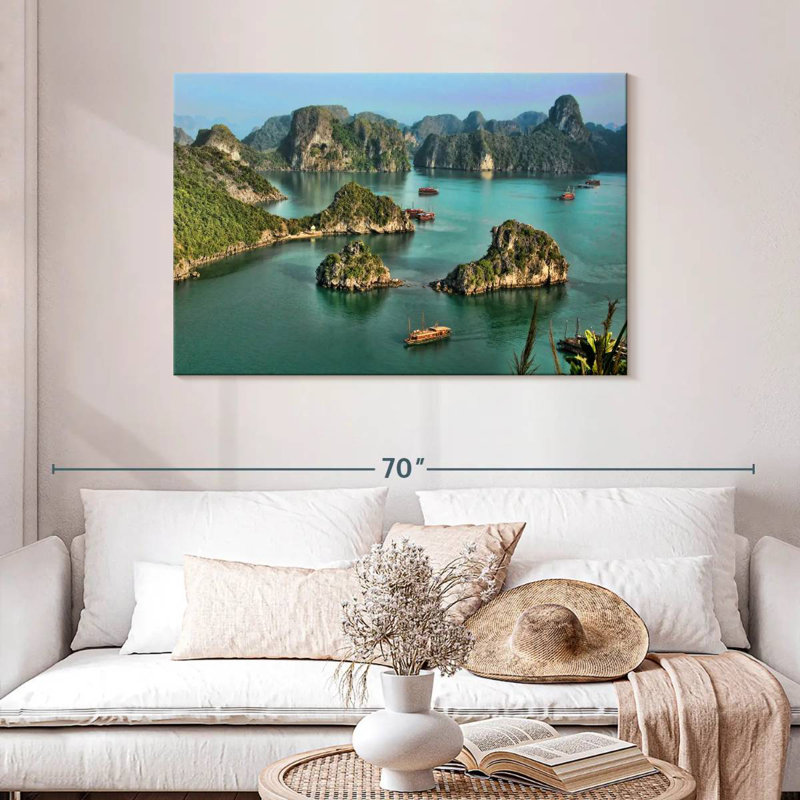 Falaises de Gillard Ha Long Bay, H 30 po x l 45 po
