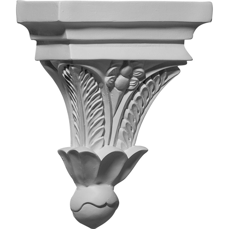 Corbeau floral H 9 po x l 7 po x P 3 1/2 po