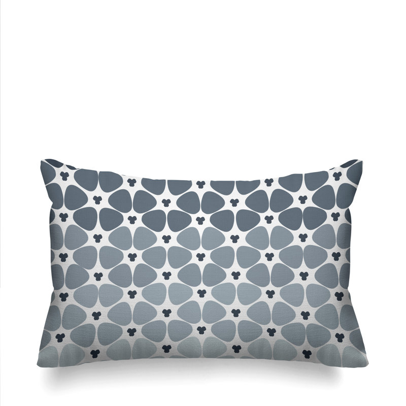 Housse et insert de coussin rectangulaire d'extérieur Chacha, Gris
