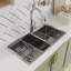 30" Drop In Double Bowl Kitchen Sink