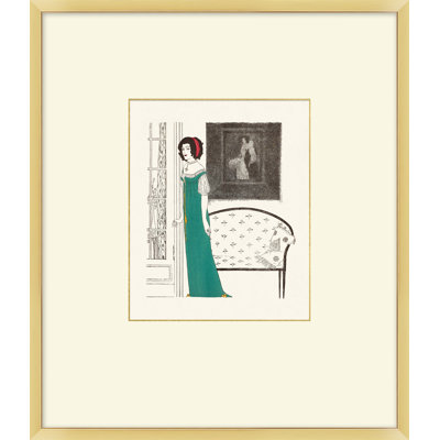Nouveau Fashion Illustration 5 Painting