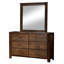 Ensemble de chambre à coucher configurable standard avec rangement Wrington