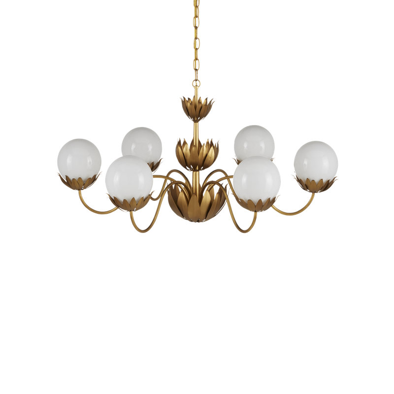 Mirasole 6 - Light Dimmable Classic / Traditional Chandelier