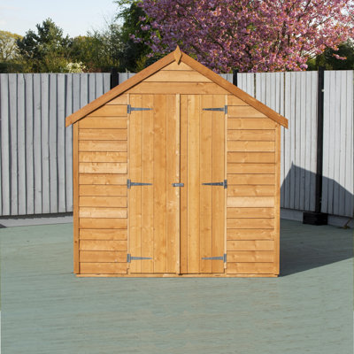 6 ft. W x 8 ft. D Garden Value Shed with Double Doors