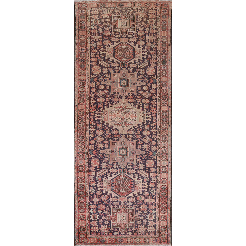 Tapis de couloir géométrique Gharajeh