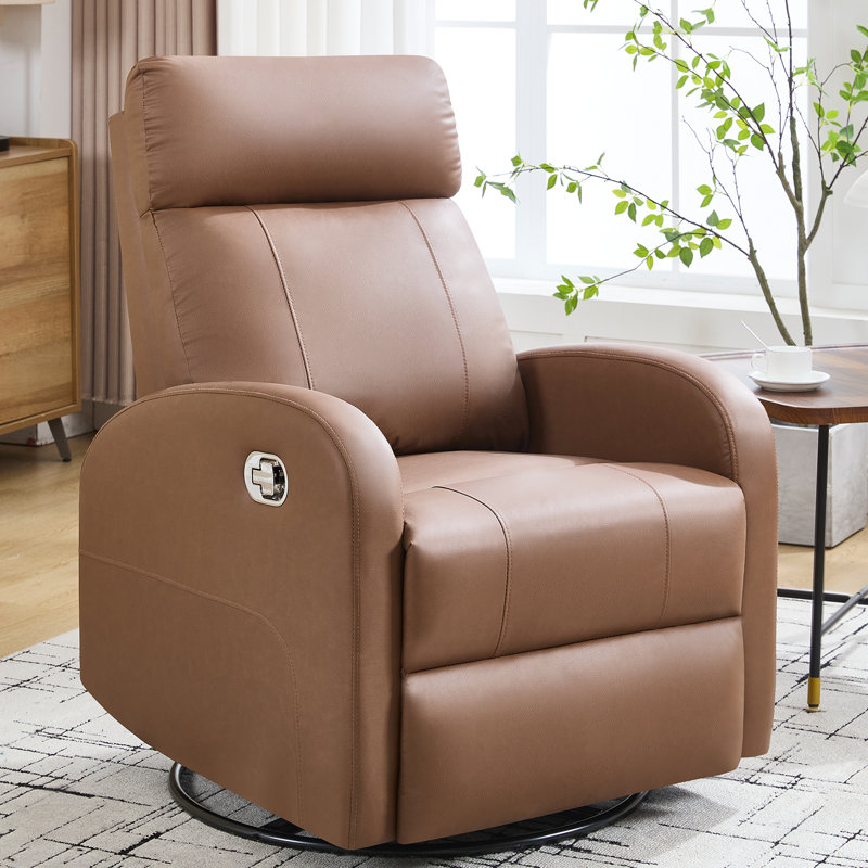 Fauteuil inclinable manuel inclinable 30,3 po, Brown