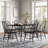 Avdo 6 - Person Four Leg Dining Set