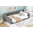 Full XL Size Upholstery Daybed And Side Storage Pocket-1814112264