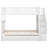 Polebridge Kids Twin Over Twin Bunk Bed with Trundle-404471252