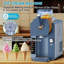 Machine à crème glacée, machine à crème glacée molle et machine à barbotine pour la maison, pour les smoothies, les milkshakes, les cocktails et diverses saveurs de crème glacée-122720178