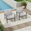 Chaises longues d'extérieur 2 pièces Nettleton
