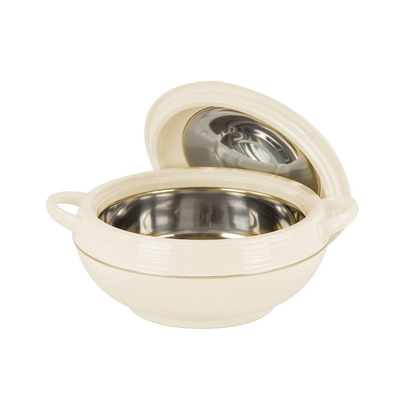 SQ Professional Ambient 3 - Piece Insulated Serving Casserole Set , Cream