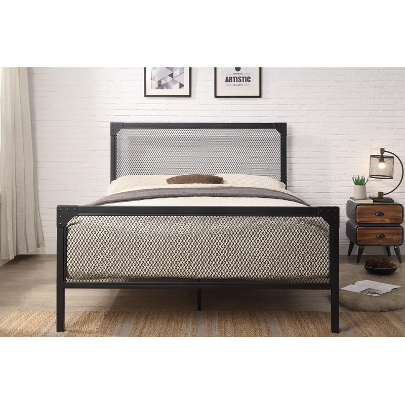 Carevelle Solid Wood Bed, Double (4'6), 19cm Double Memory Foam
