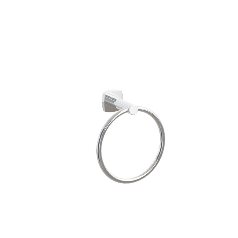 Anneau à serviettes Emtek, Chrome poli
