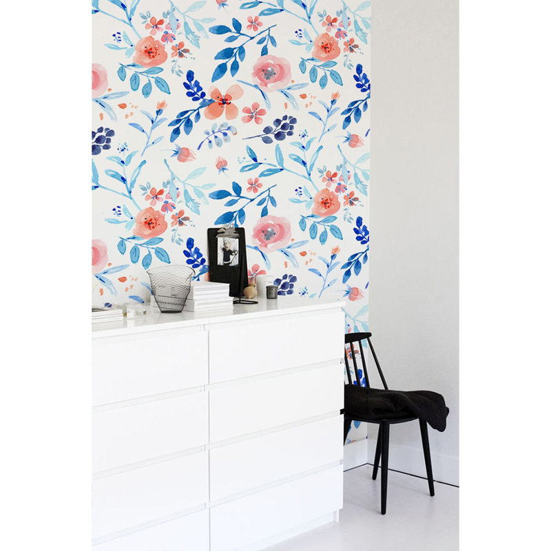 Khyla Matte Peel and Stick Mural, 250 x 104cm