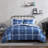Peri Plaid Reversible Bed in a Bag Comforter Set-100731160-100731162