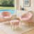Pink Polyester Blend