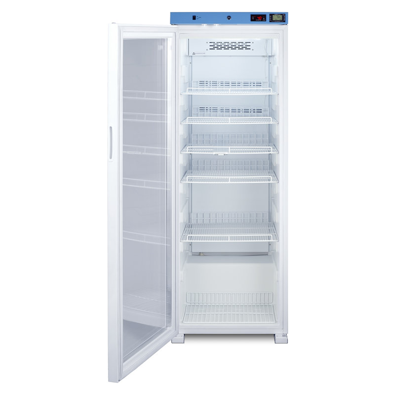 EQtemp 24" Wide Upright Healthcare Refrigerator, Left Handed