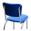 Chaise de salle à manger rembourrée rétro-18787843