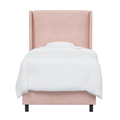 Tilly Upholstered Wingback Bed