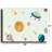 Space Explorer Astronaut Kids Pine Frame Canvas Wall Art - 27.6" X 17.7"