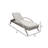 Badami Modern Adjustable Outdoor Patio Chaise Lounge Chair in Wicker and Cushions-71176304