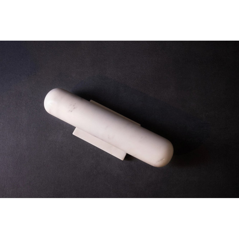 Wade Logan Marble Rolling Pin with Stand
