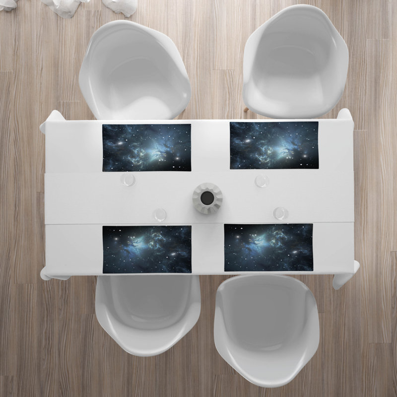 Polyester Abstract Rectangle Placemat