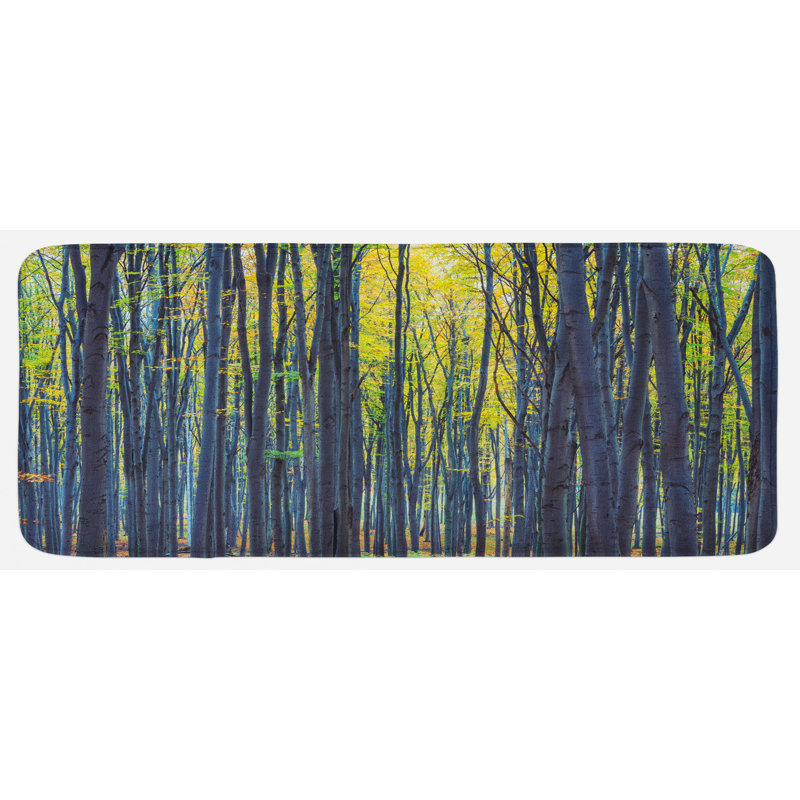 Tapis de cuisine automne