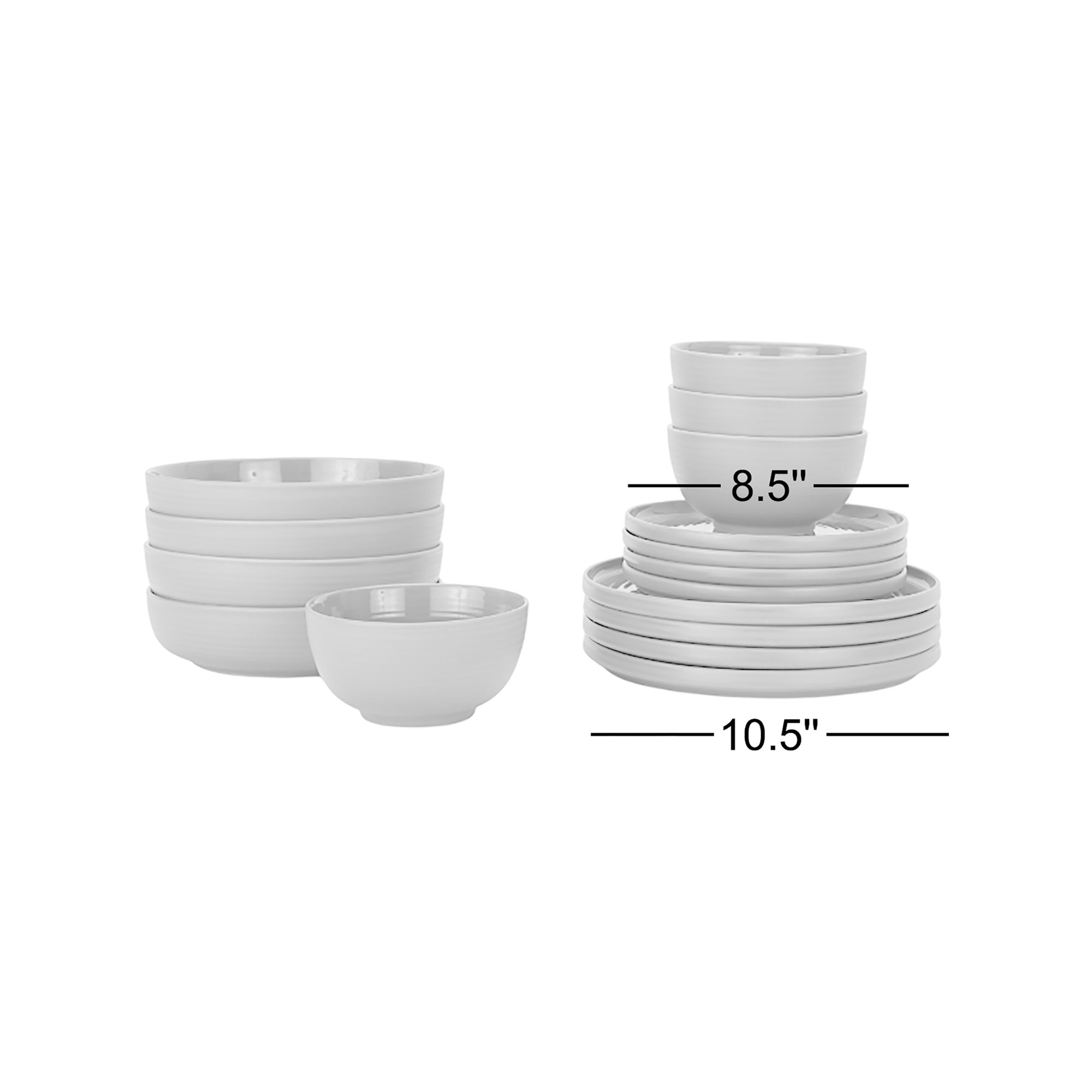 Essential Stoneware Dinnerware Set, Terracotta