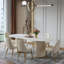 Image de la table de salle à manger ovale en pierre frittée-1769437744