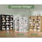 Natural 71.6" H | 6 Tier Triple Wide Bookcase with Open Display Shelves Large Bookshelf for Living Room Home Office Library 2PCS-909762788-907409038