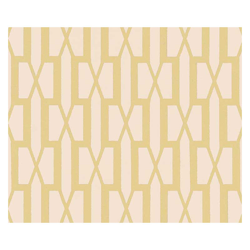 Schumacher x Veere Grenney Belvedere Wallpaper, Straw
