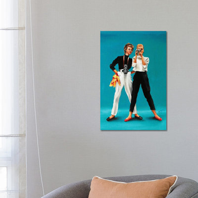 Shoot 1 Piece Wrapped Canvas Painting