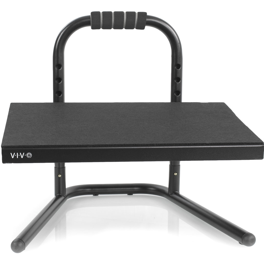 Black Adjustable Foot Rest Vivo
