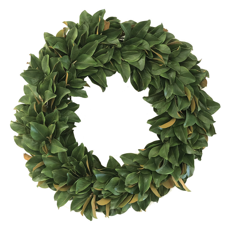 Magnolia Leaf Wreath, 36"