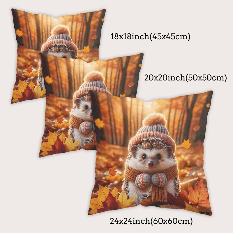 Housses de coussin JYK, Bénédiction d'automne bleu-orange