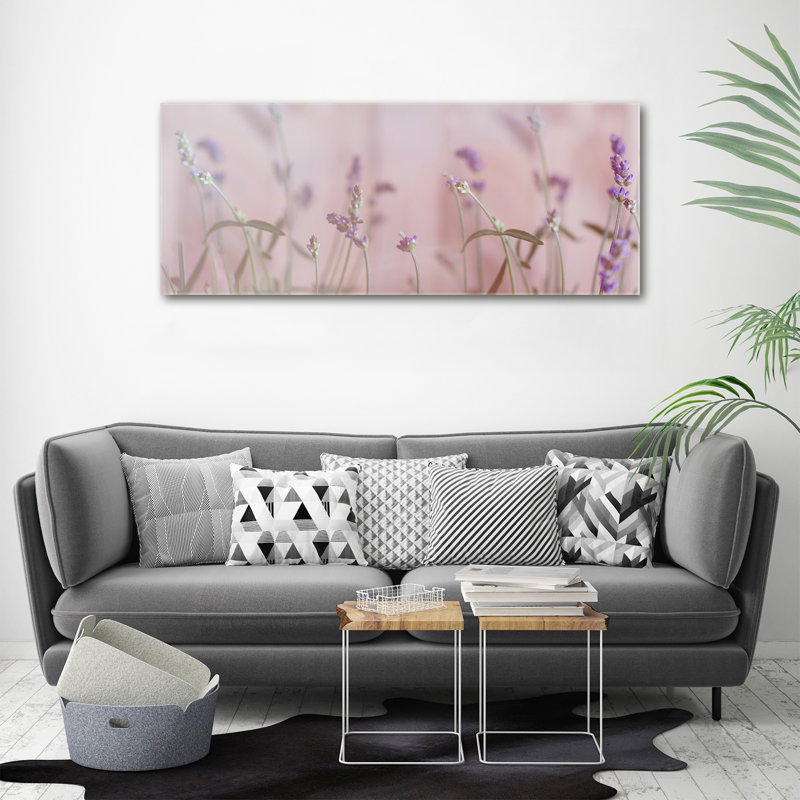 Lavender - No Frame Print on Canvas