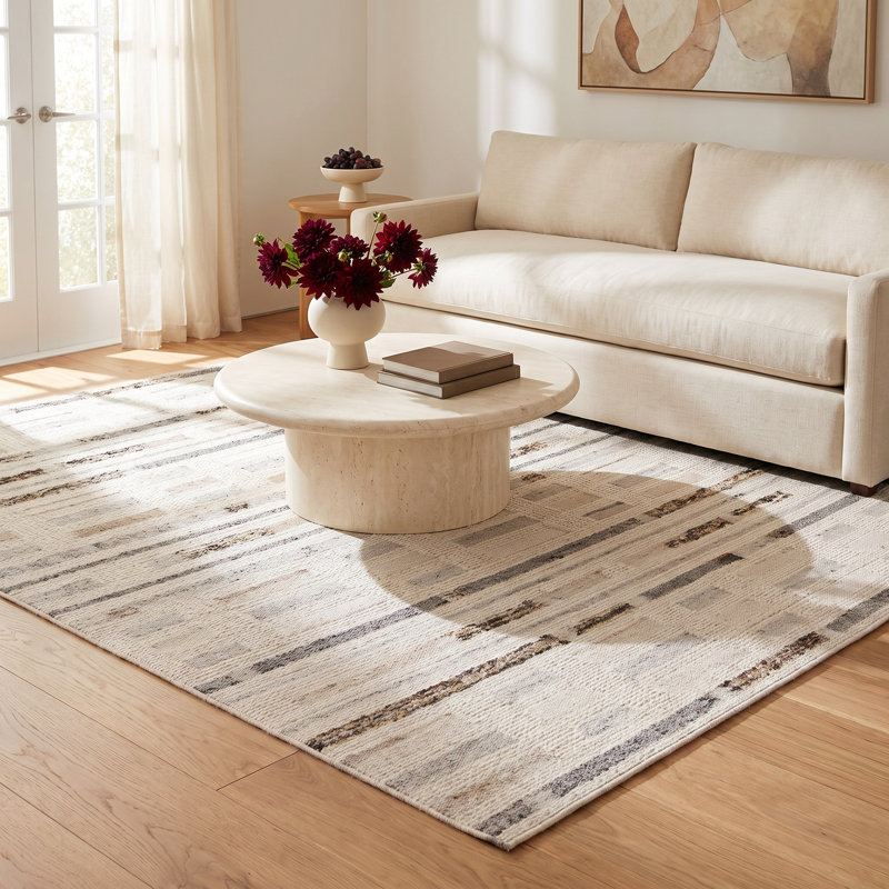 Drossett Tenby Hand Woven Dhurrie Area Rug, Rectangle 5' x 7'6"