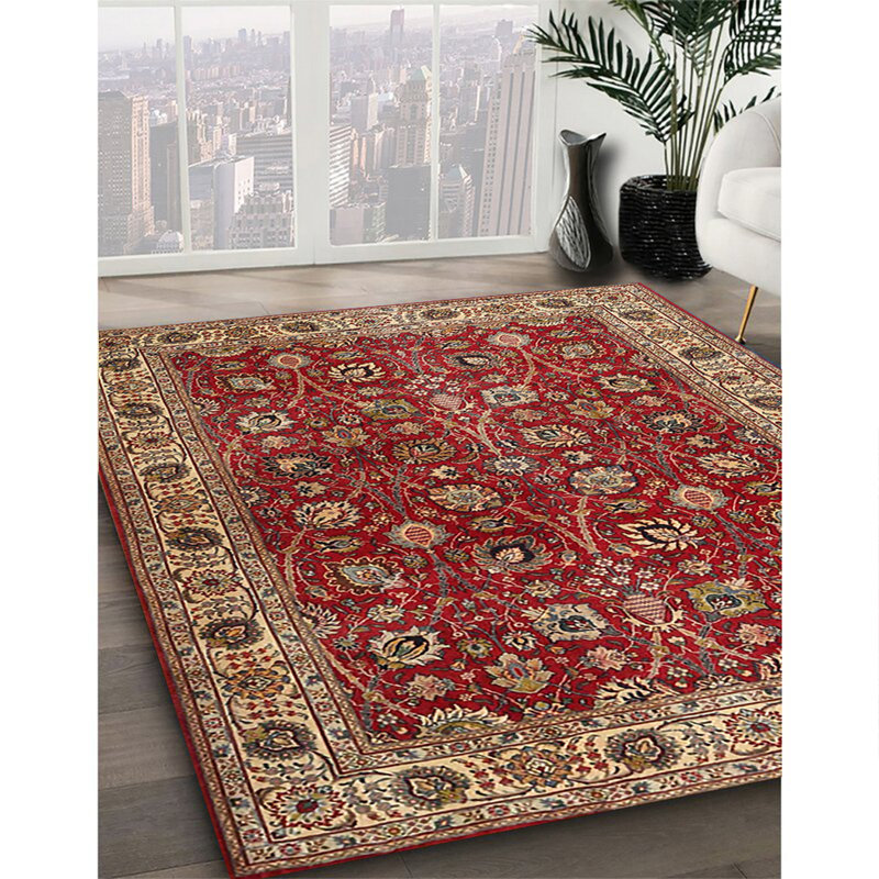 100% Machine Washable Traditional 3978 Area Rug, Rectangle 2' x 4'