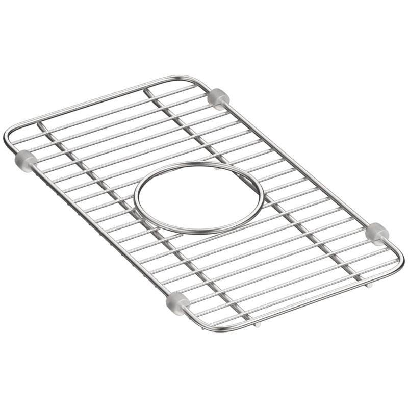 Iron Tones Smart Divide Stainless Steel Small Sink Rack