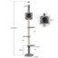 220cm H Cat Tree-1836854395