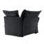 Canapé avec 1 coussin - gris