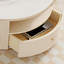 Ensemble de tables basses rondes italiennes multifonctionnelles
