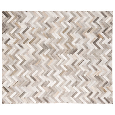 Art Hide Cowhide Area Rug in Gray