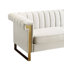 Ensemble de canapé 2 pièces (beige crème)