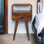 30cm W Solid Wood Bedside Table